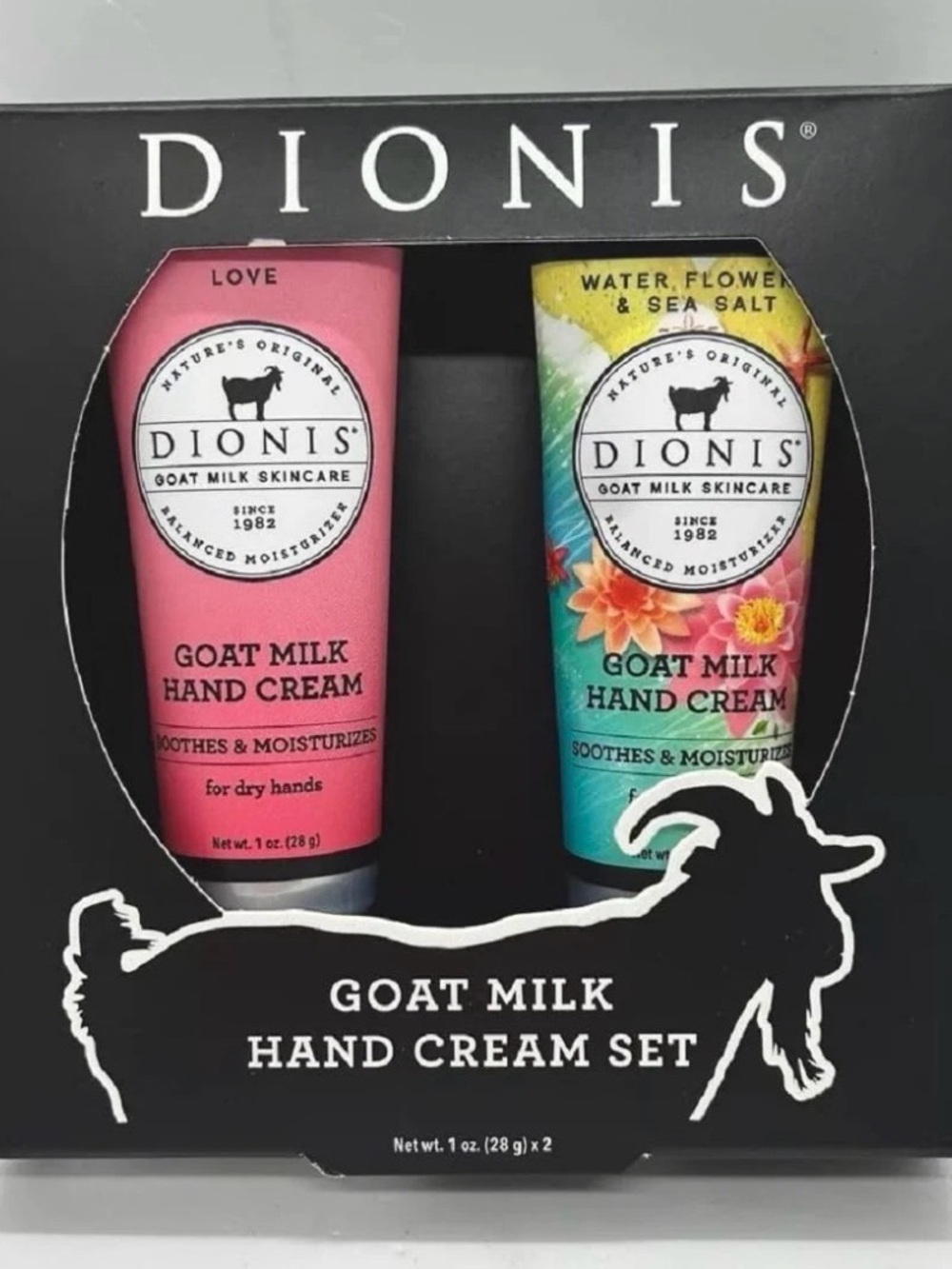 Dionis Goat Milk Hand Cream Set - Pink & Multicolor